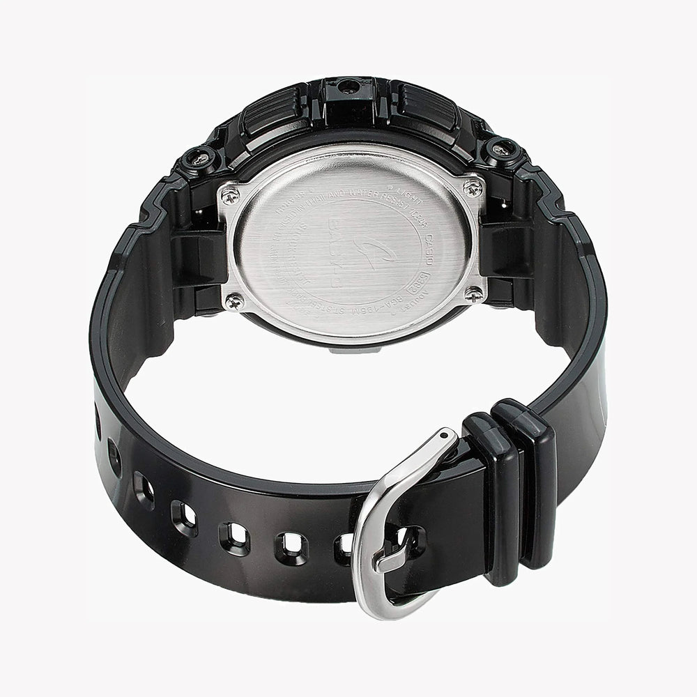 Bga-195m-1adr Baby-G Black Chic - Sporty Elegance Women's Watch With Multi-Dimensional Style And World Time Features by i-watch
