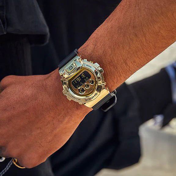 Casio G-Shock Gm-6900g-9dr - Elegant Gold & Black Men's Timepiece by i-watch