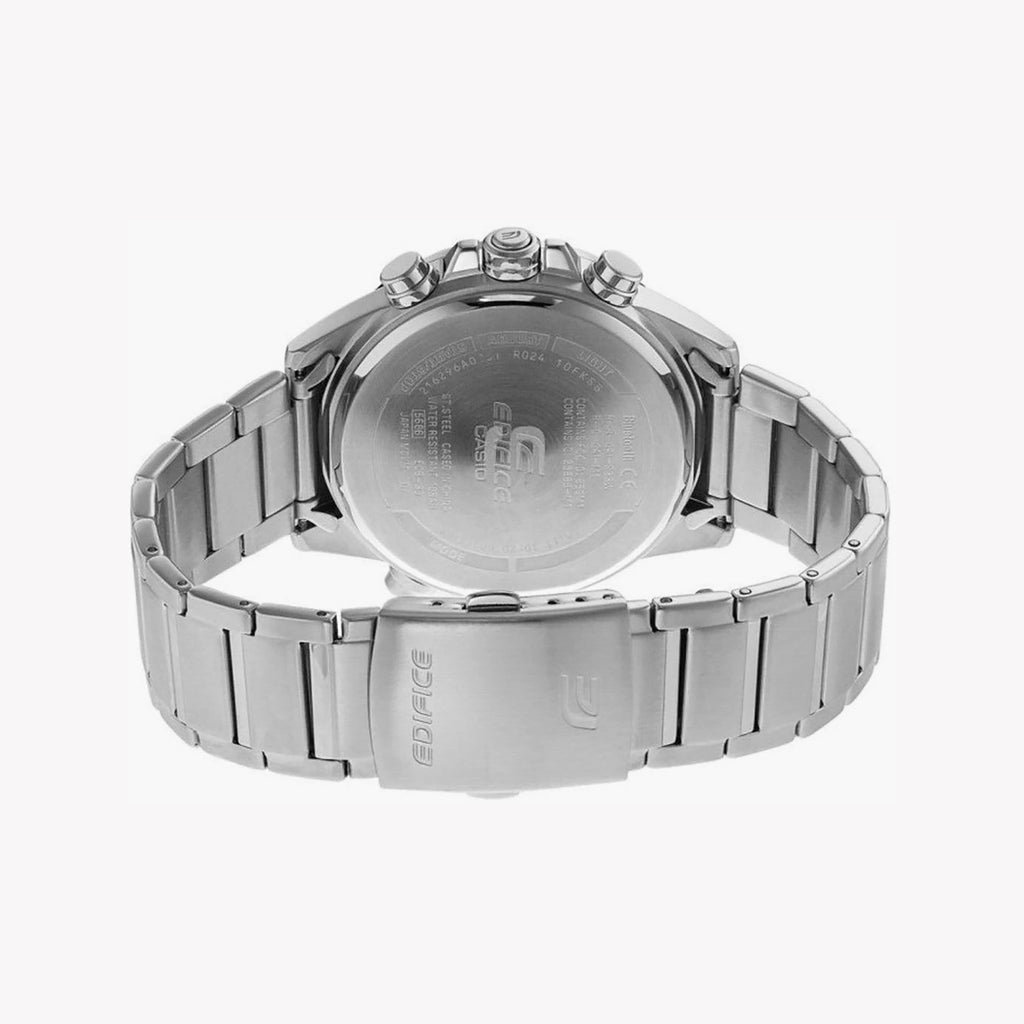 CASIO ECB-30DB-1A ELEGANT VERSATILITY - MEN'S STAINLESS STEEL TIMEPIECE WITH MULTIFUNCTIONALITY-i-Watch-2