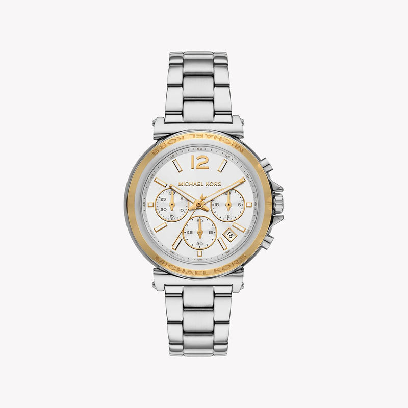 Michael Kors Men's Silver Watch, White Dial | Mk7495 by i-watch
