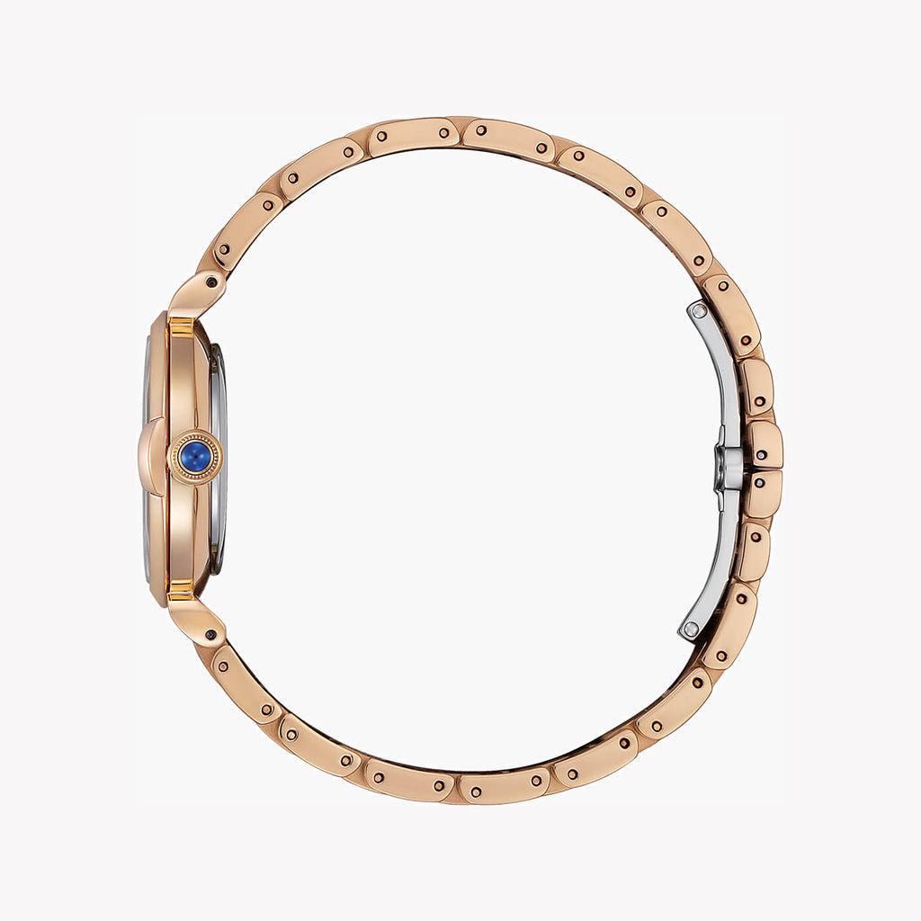 CITIZEN EM1073-85Y RADIANT CHARM - VIVID ROSE GOLD WOMEN'S ECO-DRIVE TIMEPIECE-i-Watch-3