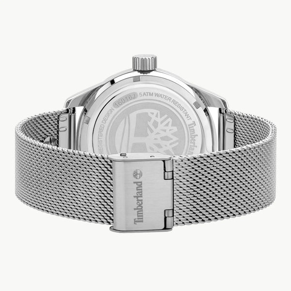 Timberland Men's Silver Watch, Blue Dial | Tbl16016jys03mm by i-watch