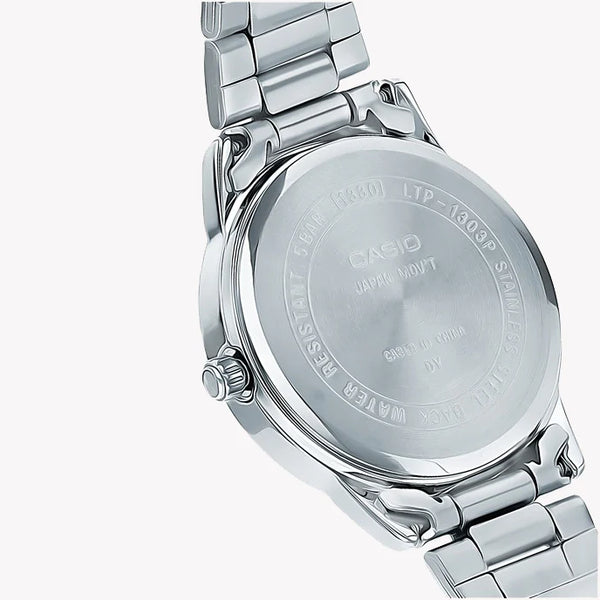 Elegance Redefined Women's Silver Metal Watch, White Dial | Ltp-V005sg-7aud by i-watch
