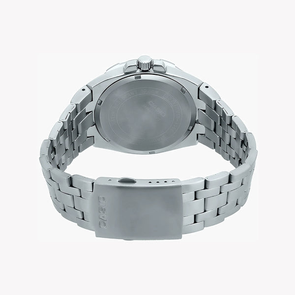 Casio Mtd-1060d-7avdf - Sporty Sophistication Unisex Analog Watch In Silver Stainless Steel by i-watch