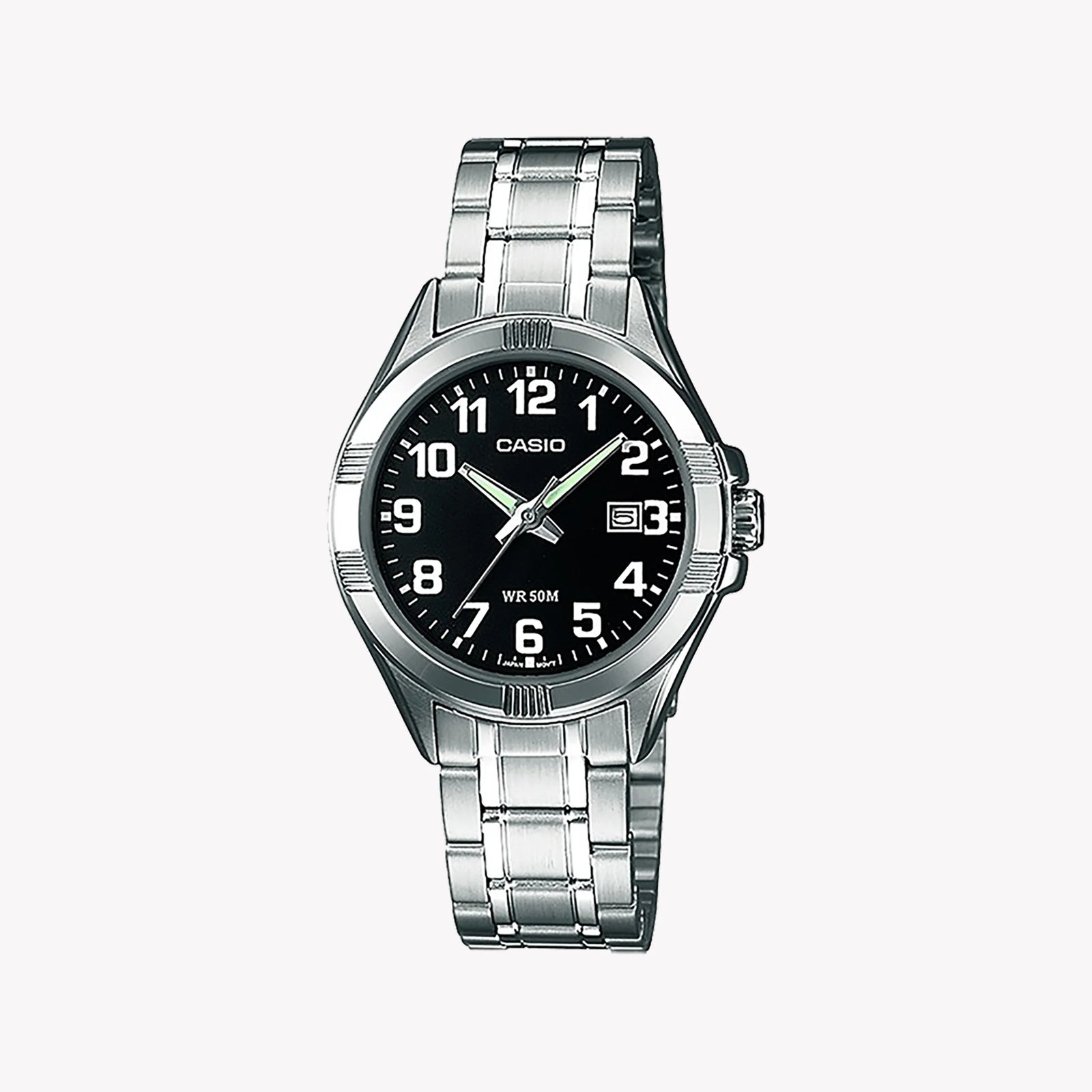 Casio Women's Silver Metal Watch, Silver Dial | Ltp-1308d-1bvdf by i-watch