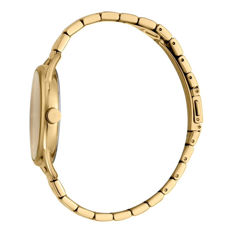 Esprit Women's Watch With Gold Stainless Steel Case And Gold Stainless Steel Band by i-watch