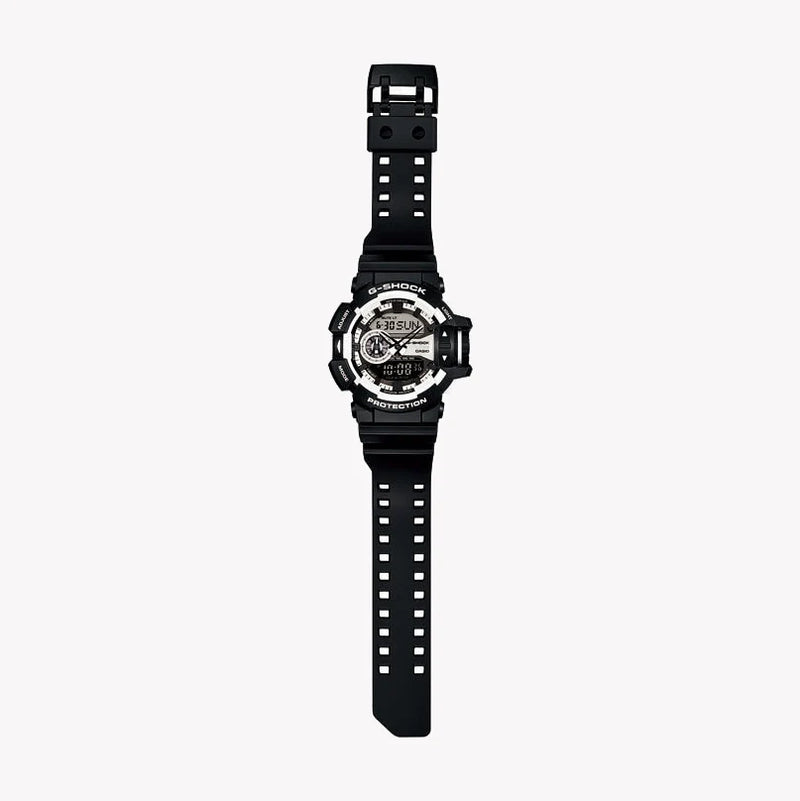 G-Shock Men's Black Resin Watch, Shock Resistant | Ga400-1a by i-watch