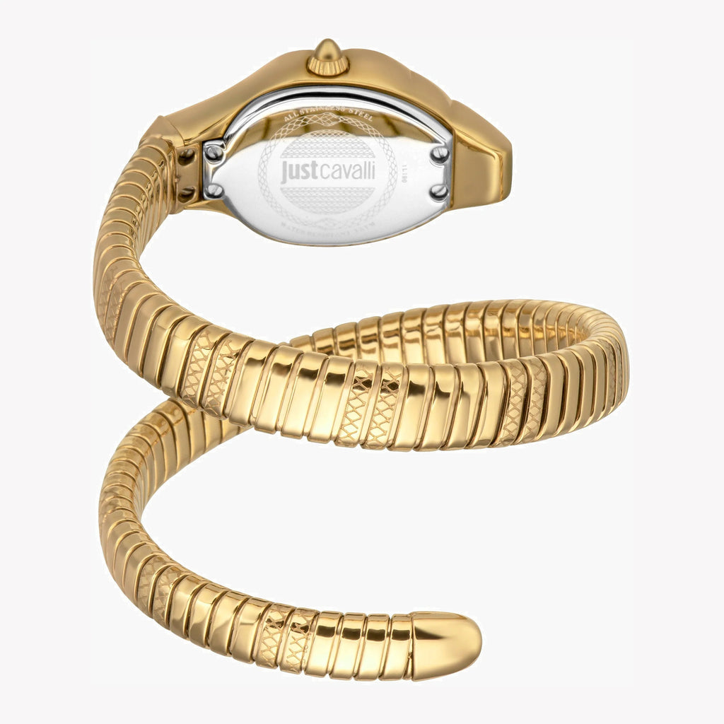JUST CAVALLI Women's Watch with Gold Stainless Steel Case and Gold Stainless Steel Band-i-Watch-3