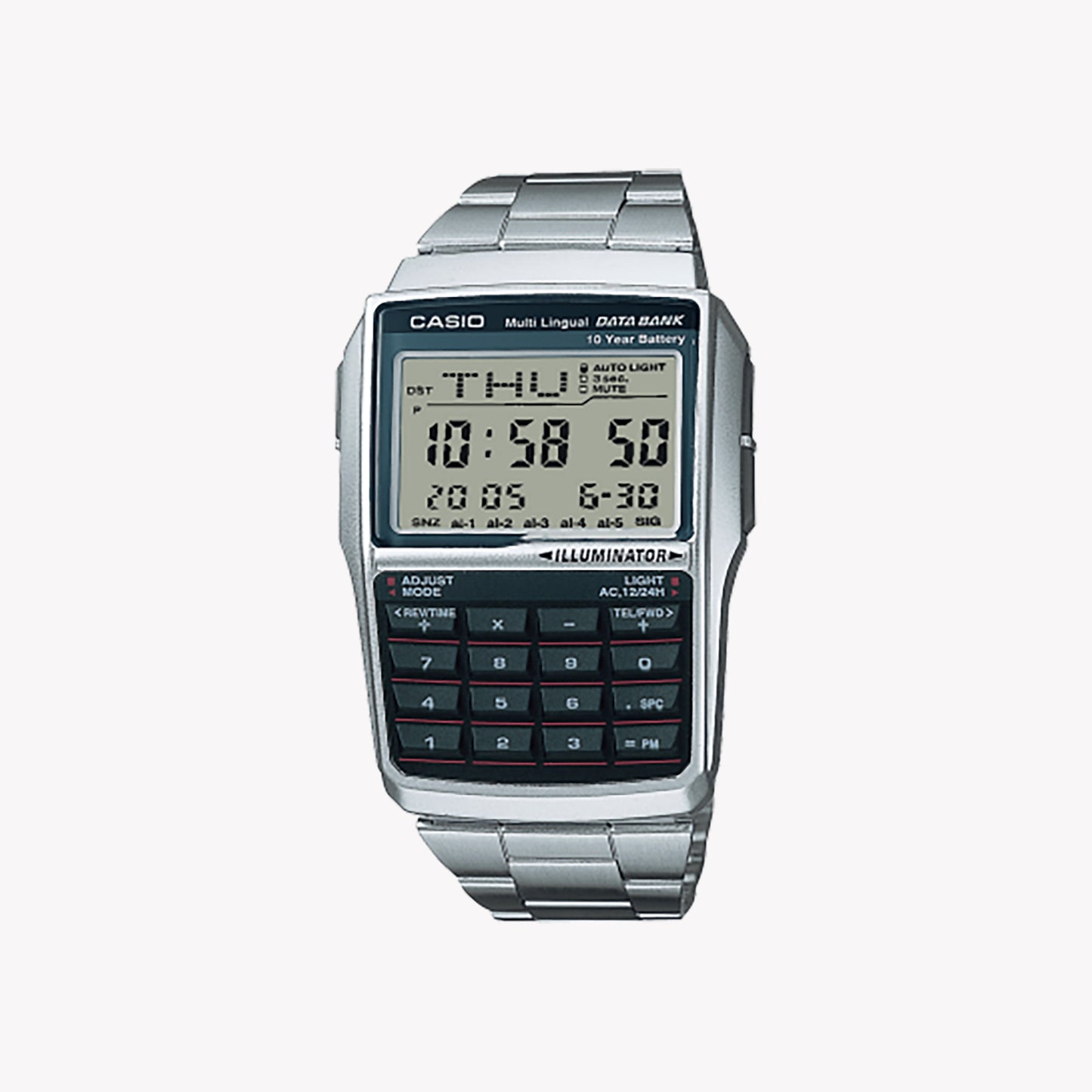 CASIO DBC-32D-1ADF Digital 50 mm Case Men's Watch