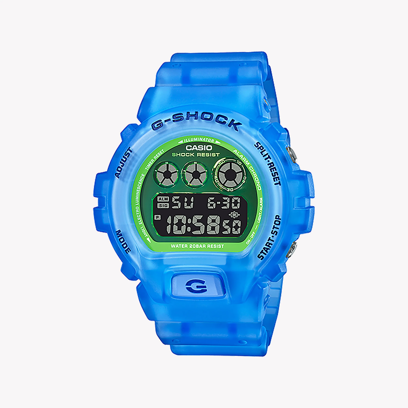 Casio G-Shock Dw-6900ls-2dr Adventure Ready - Bold Blue Digital Men's Watch by i-watch