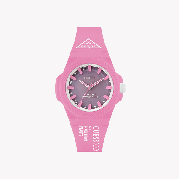 Guess Women's Pink Plastic Watch, Pink Dial | Gw0587l3 by i-watch