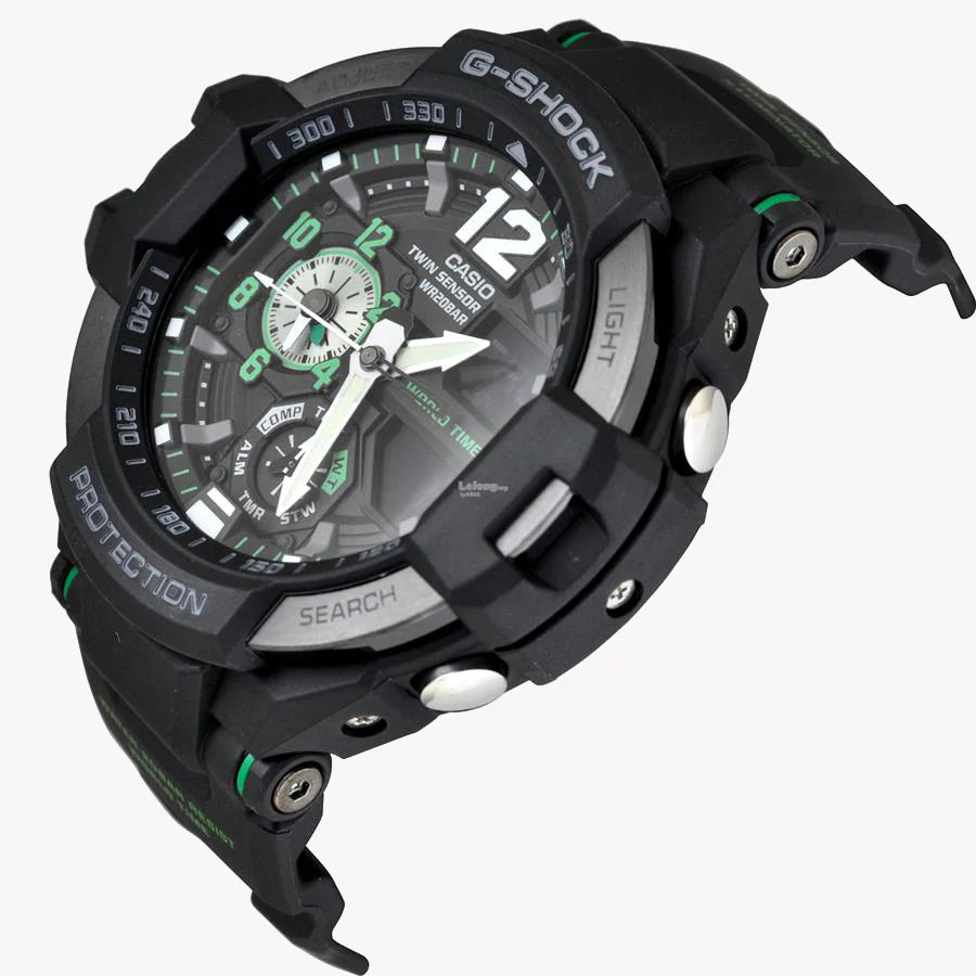 Casio G-Shock Ga1100-1a3 - Men's Adventure Timepiece: Stylish, Durable, & Water-Resistant by i-watch