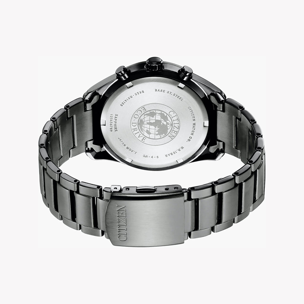 CITIZEN CA4457-81H BOLD COMMANDER - MODERN BLACK STAINLESS STEEL MEN'S WATCH-i-Watch-2