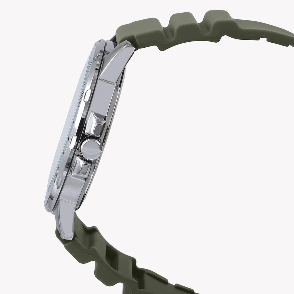 Casio Men's Green Resin Watch, Stainless Steel Case | Mtp-Vd300-3b by i-watch