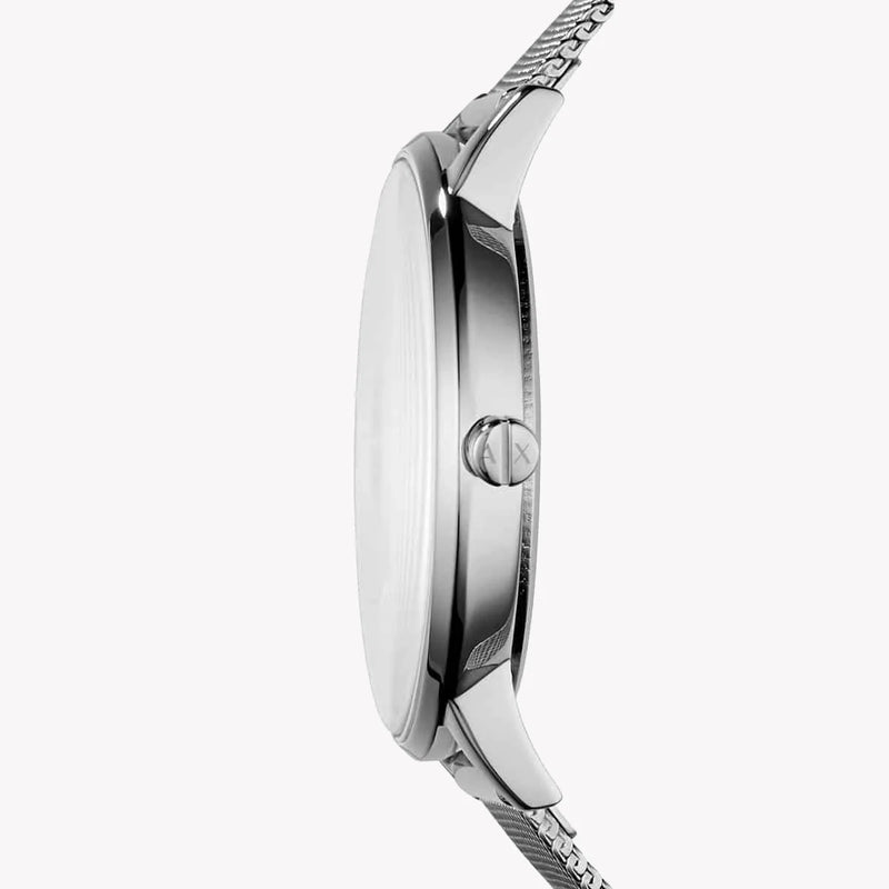 ARMANI EXCHANGE AX5535 - ELEGANTLY MODERN WOMEN'S WATCH WITH POLISHED SILVER DESIGN-i-Watch-2