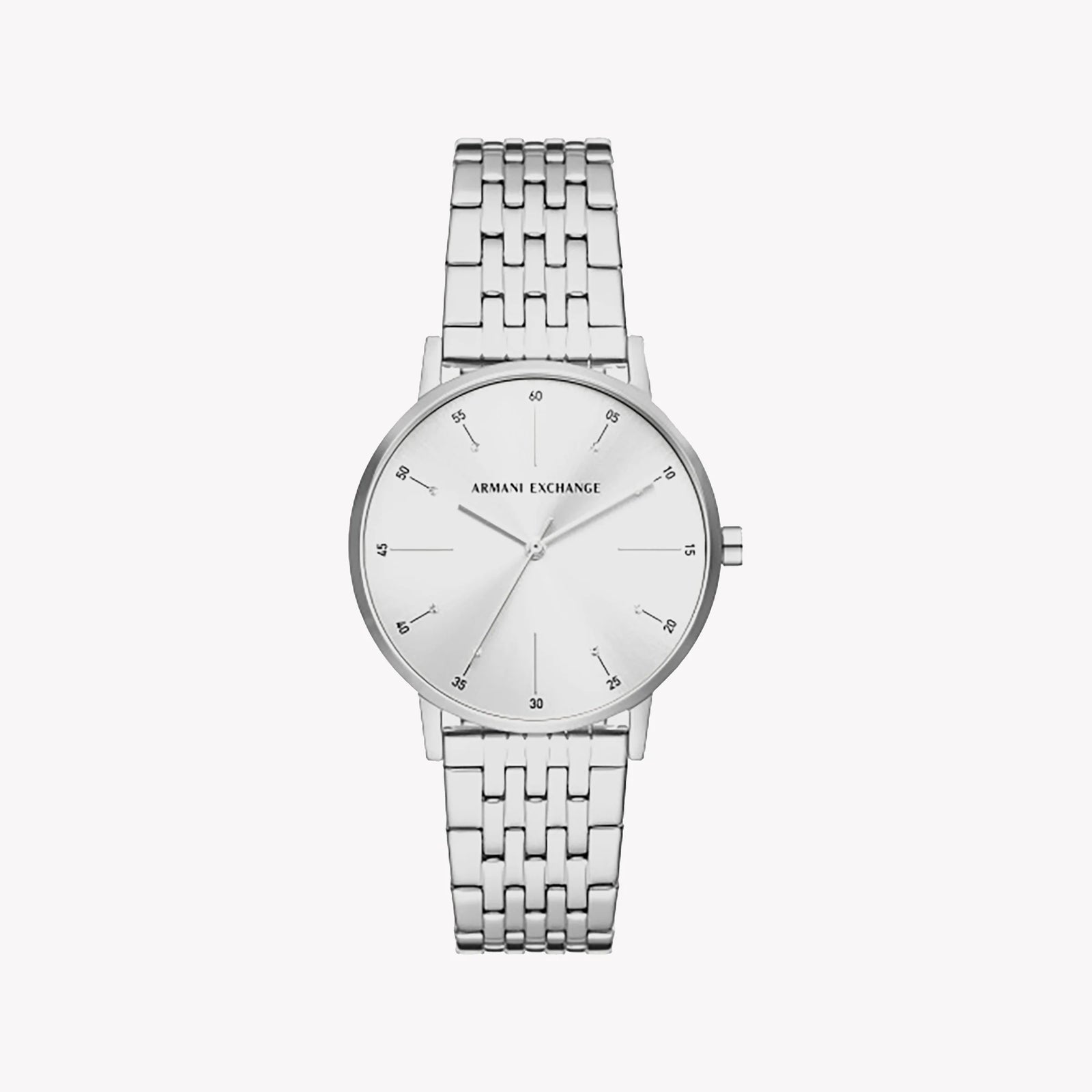 Armani Exchange Unisex Silver Silicone Watch, Stainless Steel | Ax5578 by i-watch
