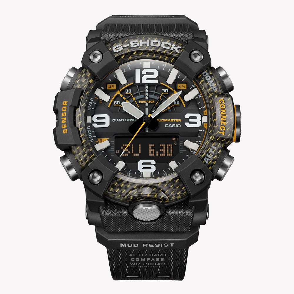 Casio G-Shock Men's Black Resin Watch, Carbon Case | Gg-B100y-1aer by i-watch