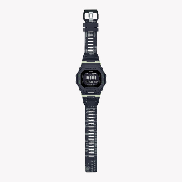 G-Shock Men's Black Resin Watch, Digital Dial | Gbd-200lm-1dr by i-watch