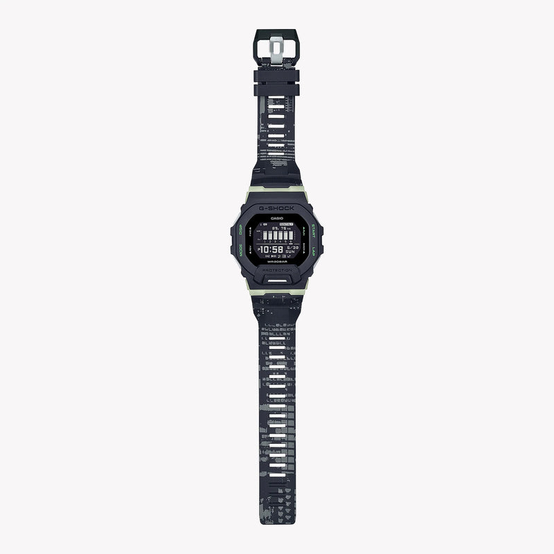 G-Shock Men's Black Resin Watch, Digital Dial | Gbd-200lm-1dr by i-watch