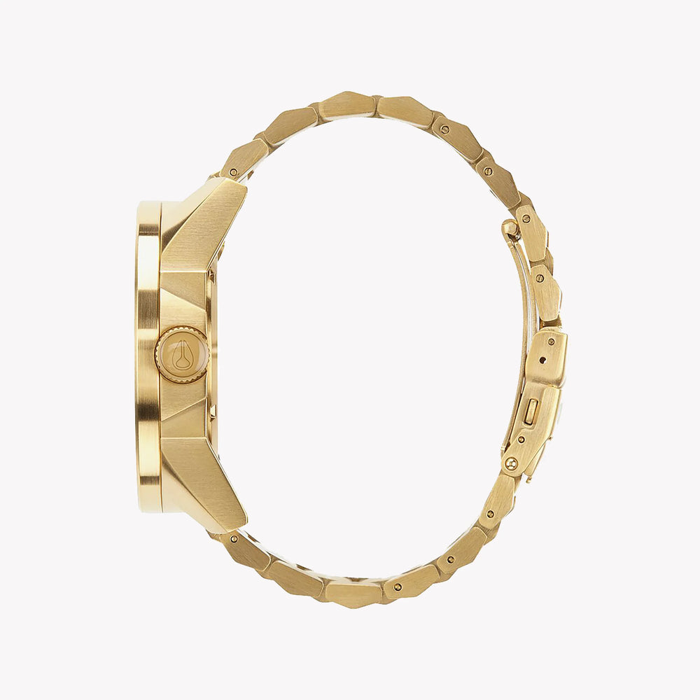 Nixon Men's Gold Watch, Black Dial | A346-2033 by i-watch