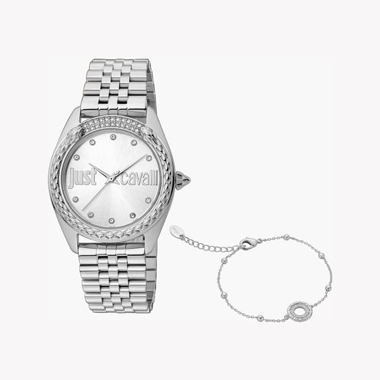 Just Cavalli Stainless Steel Analog Women's Watch JC1L195M0045