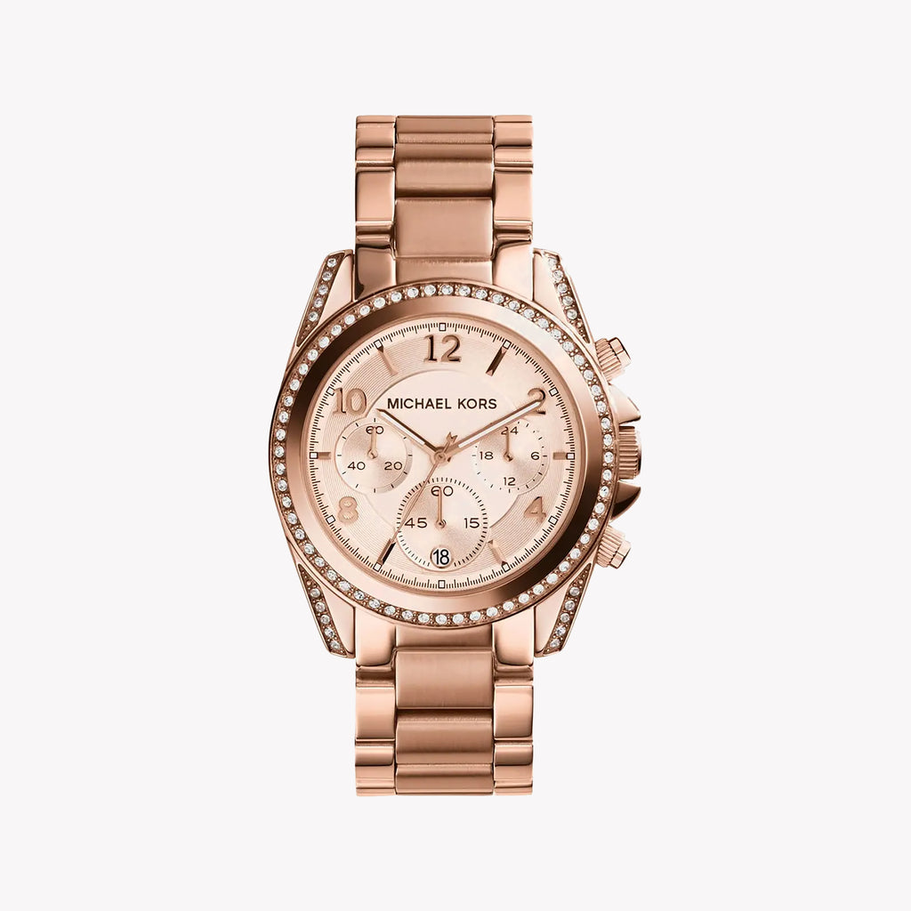 MICHAEL KORS MK5263 ROSE GOLD RADIANCE - ELEGANT WOMEN'S TIMEPIECE