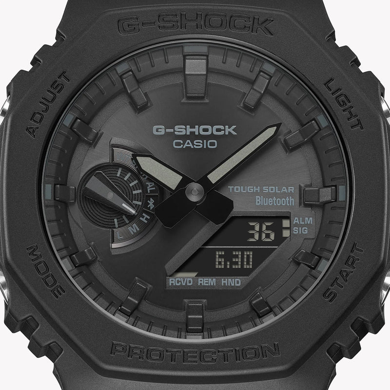 Casio Men's Black Resin Watch, Carbon Case | Ga-B2100-1a1er by i-watch