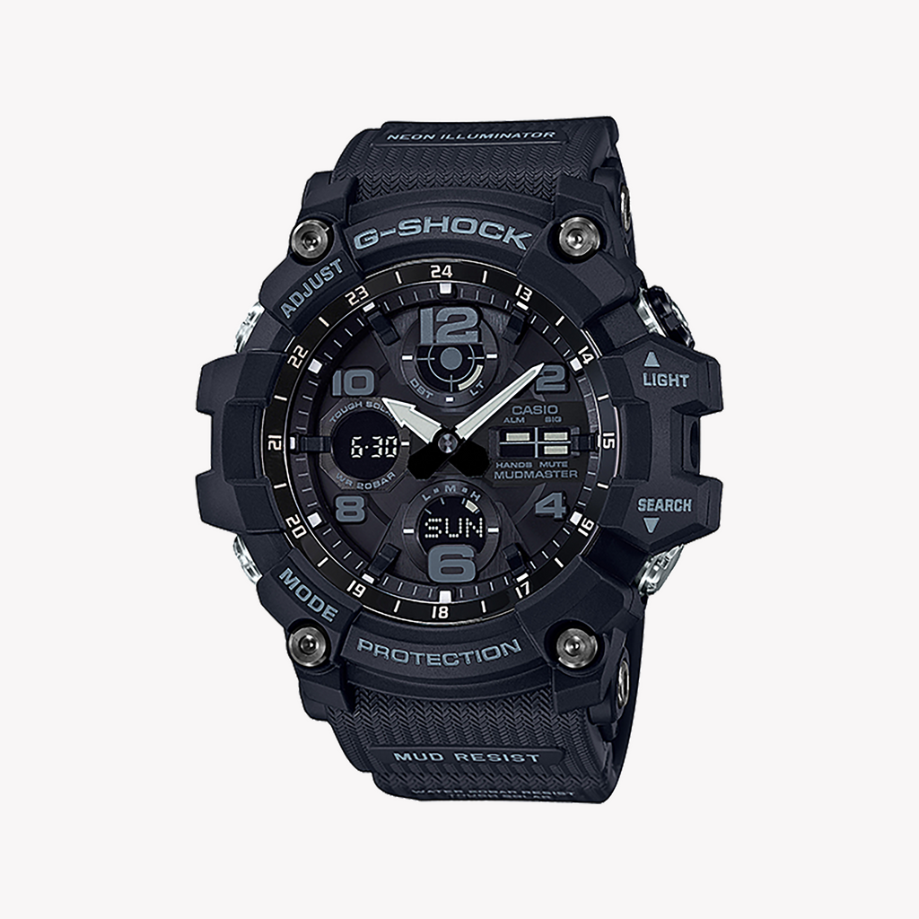 CASIO G-SHOCK GSG-100-1ADR - RUGGED ADVENTURER MEN'S WATCH with Black Resin Band and Bold Digital Dial