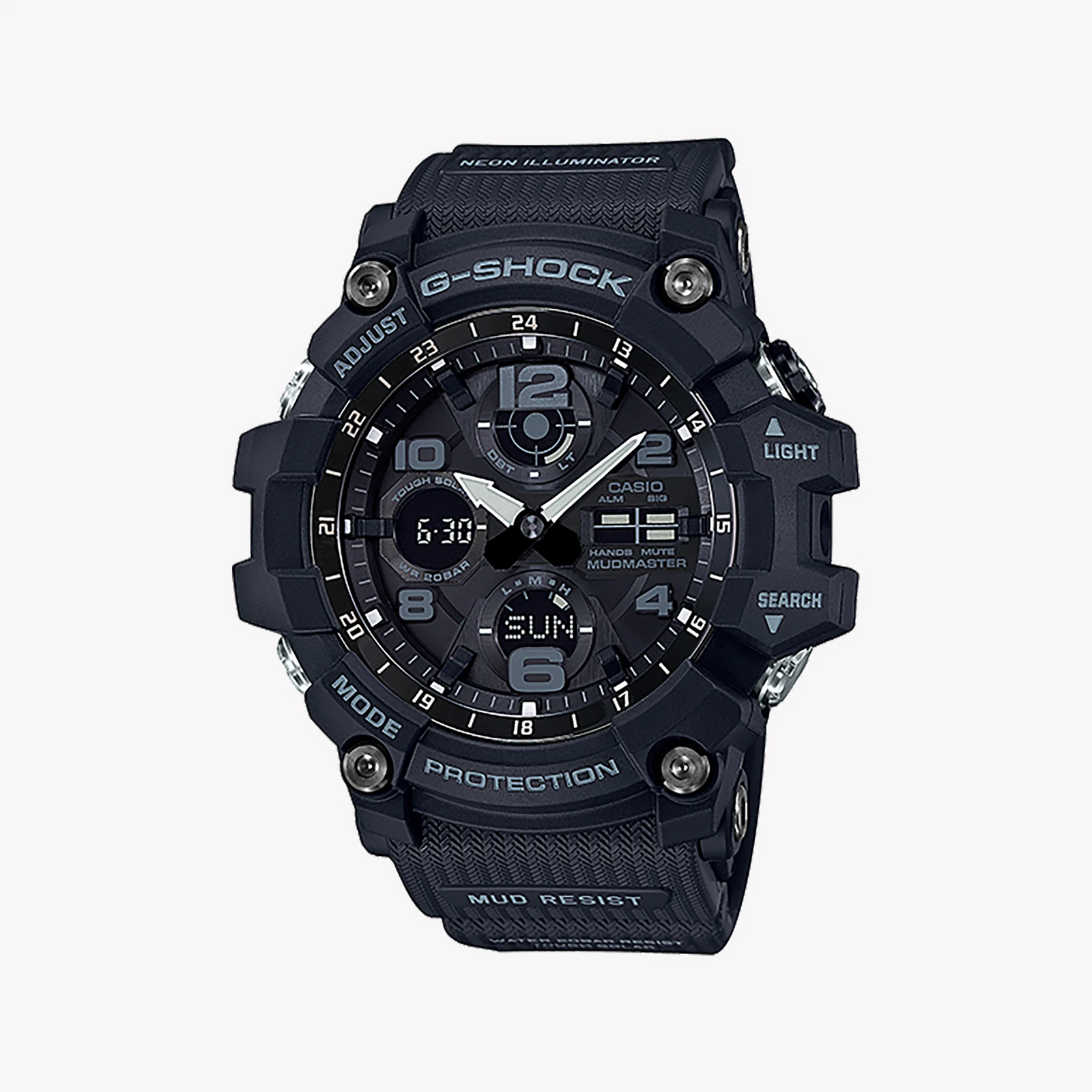 Casio G-Shock Gsg-100-1adr - Rugged Adventurer Men's Watch With Black Resin BAnd and Bold Digital Dial by i-watch