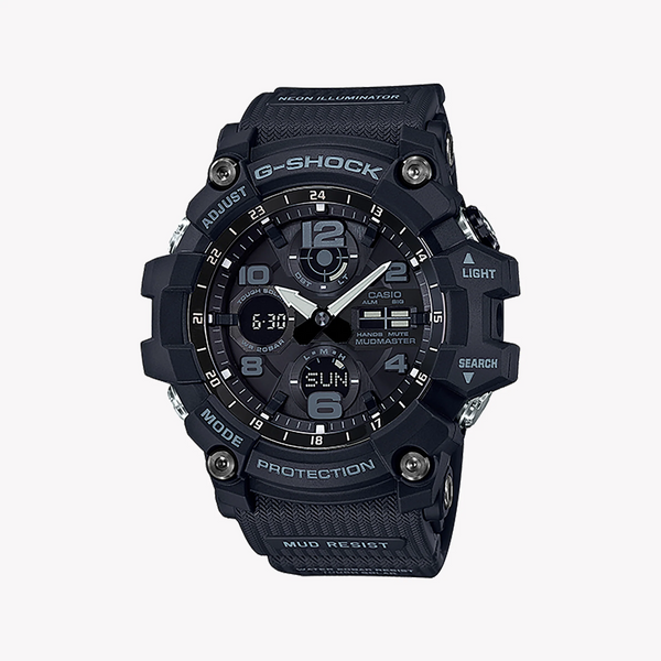 Casio G-Shock Gsg-100-1adr - Rugged Adventurer Men's Watch With Black Resin BAnd and Bold Digital Dial by i-watch