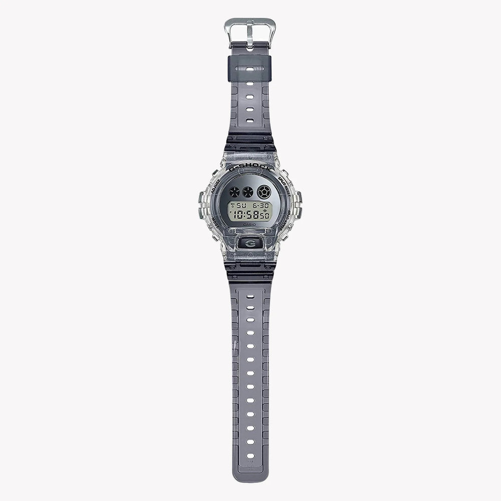 G-Shock Men's Silver Resin Watch, Digital Dial | Dw-6900sk-1dr by i-watch