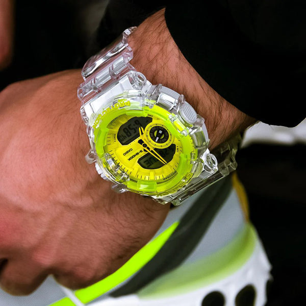 G-Shock Men's White Resin Watch, Digital Dial | Ga-400sk-1a9dr by i-watch