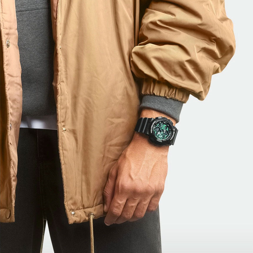 CASIO G-SHOCK GA-140MG-1ADR - ADVENTURE-READY MEN'S SPORT WATCH WITH STYLISH BLACK DESIGN-i-Watch-2