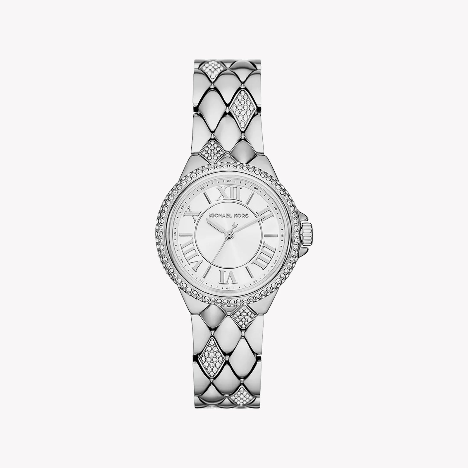 Michael Kors Women's Silver Stainless Steel Watch, Silver Dial | Mk4804 by i-watch