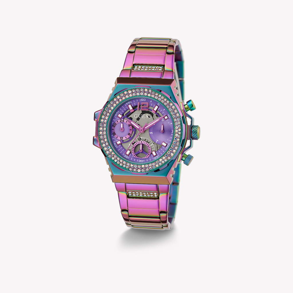 GUESS GW0552L4 VIBRANT CHARM - DYNAMIC MULTICOLOR STAINLESS STEEL WOMEN'S WATCH-i-Watch-4