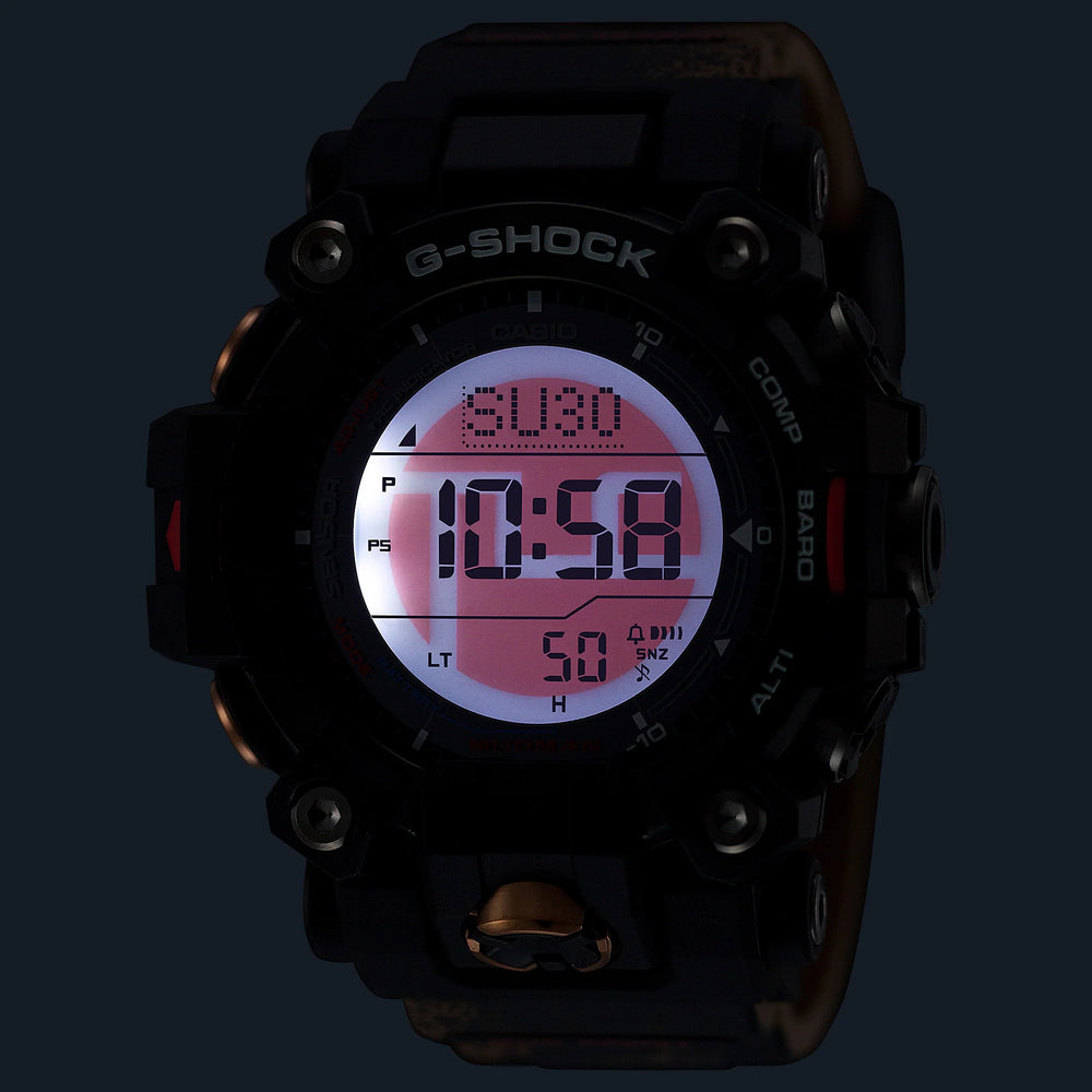 Casio Men's Black Resin Watch, Digital Display | Gw-9500tlc-1er by i-watch