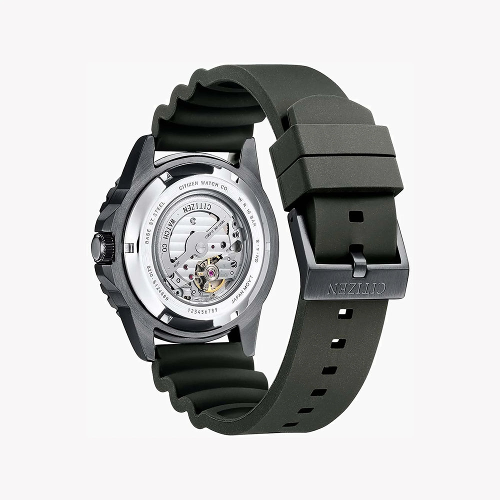 Dynamic Power Men's Black Stainless Steel Watch, Black Band | Nj0125-11e by i-watch