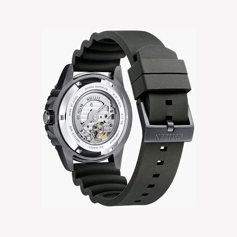 Dynamic Power Men's Black Stainless Steel Watch, Black Band | Nj0125-11e by i-watch