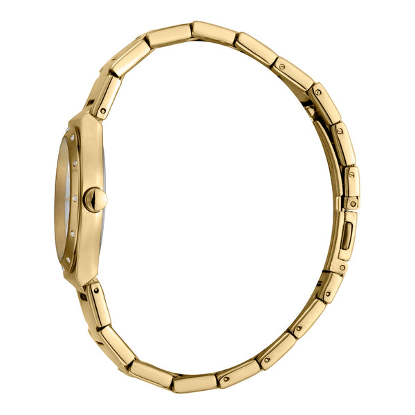 Esprit Women's Watch With Gold Stainless Steel Case And Gold Stainless Steel Band by i-watch
