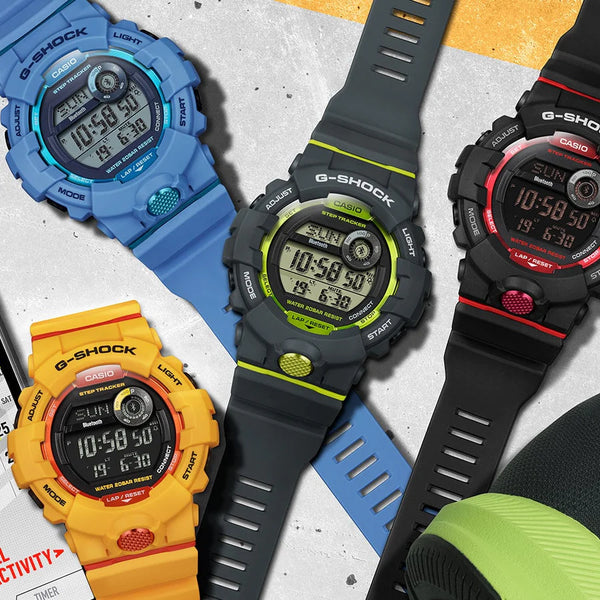 Casio G-Shock Gbd-800uc-8dr Adventure Ready - Dynamic Fitness & Style Men's Watch In Gray Resin by i-watch