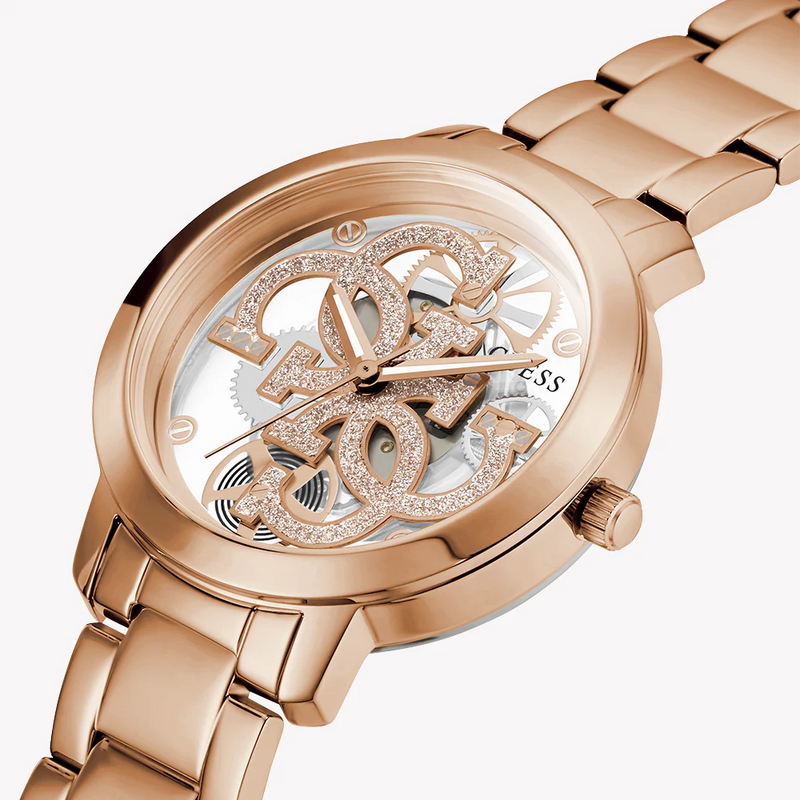 Guess Women's Rose Gold Watch, Rose Gold Dial | Gw0300l3 by i-watch