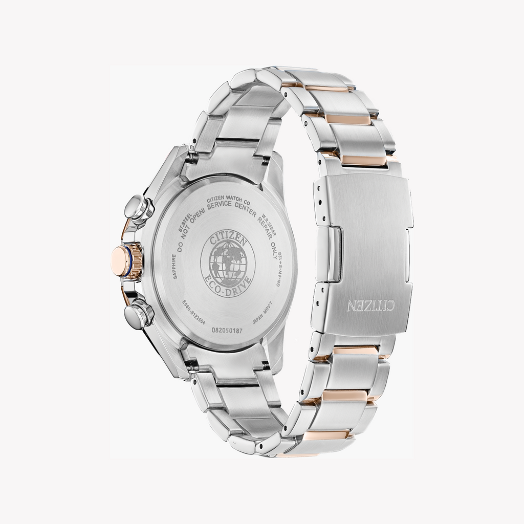 CITIZEN CB5916-59L - ELEGANT PERFORMANCE MEN'S WATCH with Blue Dial & Stainless Steel Band-i-Watch-2