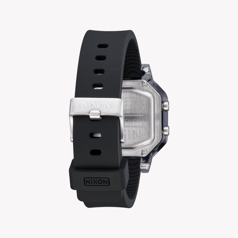 Nixon Men's Black Rubber Watch, Plastic Case | A1210-2882 by i-watch
