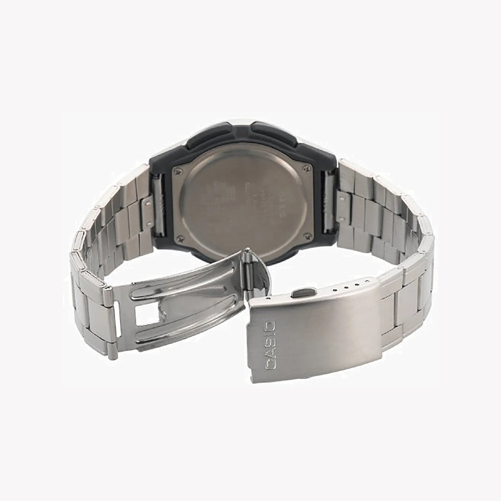 Casio Men's Metal Watch, Black Dial | Aw-80d-1avcb by i-watch
