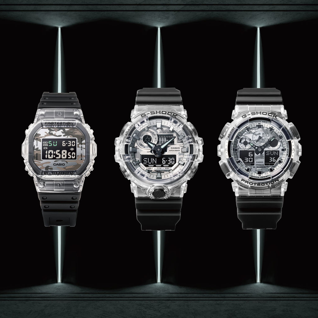 CASIO G-SHOCK DW-5600SKC-1DR - MONTRE ROBUSTE PRÊTE POUR L'AVENTURE AVEC BORD ÉLÉGANT
