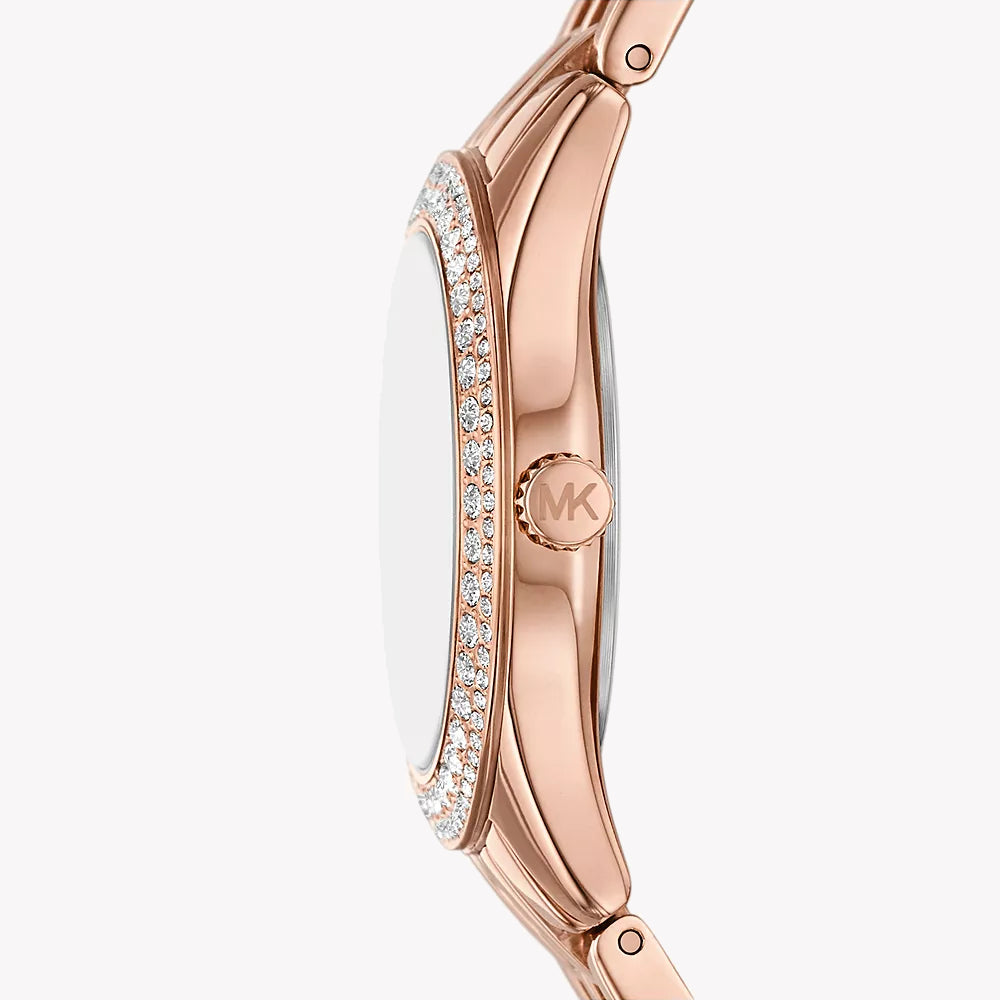 MICHAEL KORS MK4845 RADIANT CHARM - ROSE GOLD STAINLESS STEEL TIMEPIECE FOR WOMEN-i-Watch-2