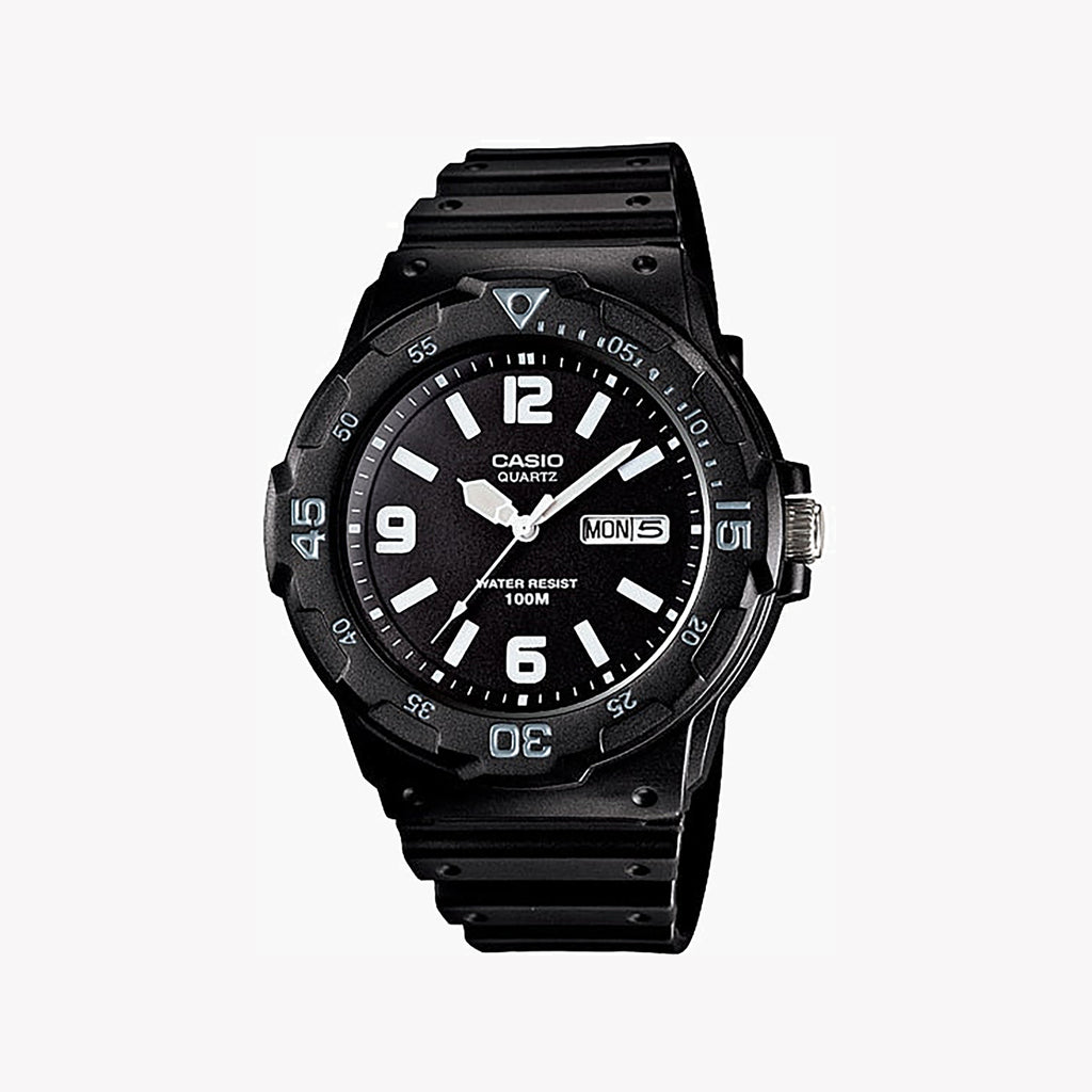 CASIO MRW-200H-1B2V BOLD ADVENTURER - SPORTY MEN'S WATCH WITH BLACK RESIN BAND AND DYNAMIC DIAL-i-Watch-3