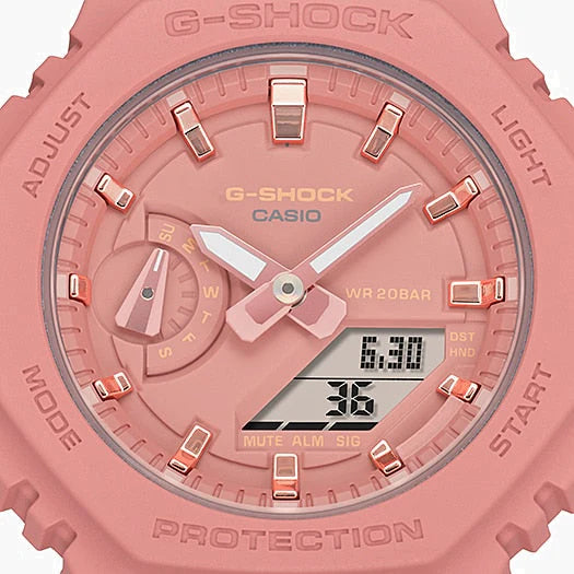 G-Shock Women's Pink Resin Watch, Digital Dial | Gma-S2100-4a2dr by i-watch