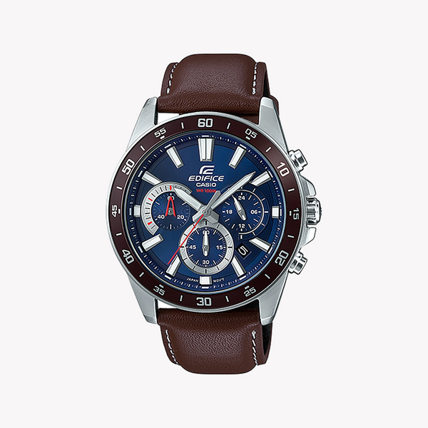 Casio Edifice Efv-570l-2avudf - Bold Blue Dial Men's Sport Watch - Rugged Elegance For All Occasions by i-watch