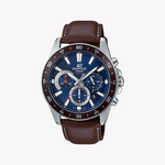 CASIO EDIFICE EFV-570L-2AVUDF - BOLD BLUE DIAL MEN'S SPORT WATCH - RUGGED ELEGANCE FOR ALL OCCASIONS